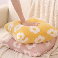 Funda De Cojín Floral Lujo 18x18 Pulgadas Para Sofá De Sala Decoración Del Hogar Pareja Funda De Cojín De Almohada De Apoyo - details 2
