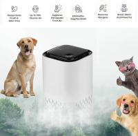 Purificador de aire para mascotas, Purificador de aire para cachorros, Purificador de aire para mascotas para el hogar, Mini purificador de aire portátil para mascotas con elemento de filtro reutilizable para apartamento, dormitorio, oficina (blanco) - details 0