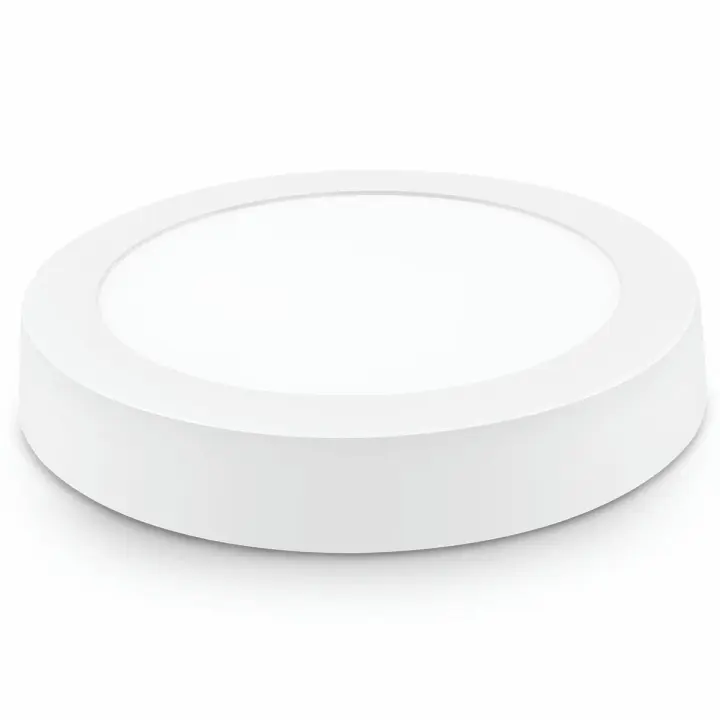 DOWNLIGHT LED SUPERFÍCIE REDONDO BRANCO MATEL 12W NEUTRA - 1