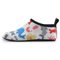 Zapatos De Natación Para Niños Con Diseño Colorido Y Estampado Suela Delgada Para Playa Y Ríos Zapatos Deportivos Transpirables Y Impermeables Talla True Fit Material Superior Mesh - details 2