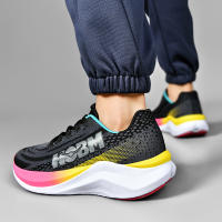 Zapatos De Correr HOBM Para Hombres Tenis Deportivos Ligeros Y Transpirables Absorbing Choque Entrenamiento Deportivo Calzado Negro - details 18