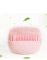 Cepillo De Baño Para Mascotas De Silicona 2 En 1 Masajeador Suave Con Dispensador De Shampoo Para Perros Puppies - details 4