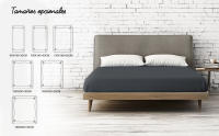 Sábana Bajera Ajustable Bolsillo Profundo 30cm - Microfibra Poliéster, Suave y Transpirabl- bajera ajustable para cama, sabana bajera para colchon. - details 3