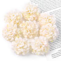 10Pcs Cabezas De Flores Artificiales De Seda Hydrangea Para Decoración De Bodas Fiestas Hogar DIY Corona Regalo Accesorio - details 12