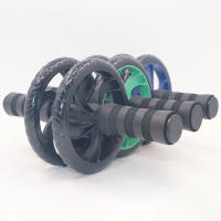 Rodillo De Abdominales Doble Rueda Antideslizante Entrenador De Músculos Abdominales Para Gimnasio Y Ejercicios En Casa Fitness Ab Roller - details 14