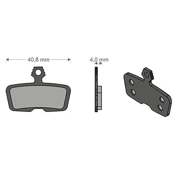 Brenta Ciclo Pastillas De Freno De Disco E-bike Tech Code R/rsc/guide R Avid/sram - 1