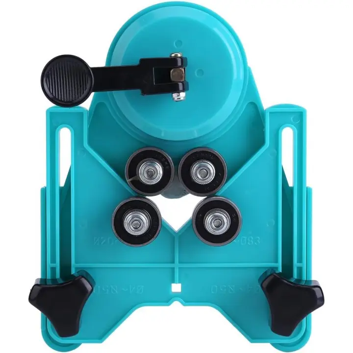0,2-3,1 pulgadas/4mm-80mm de vidrio ajustable Broca Sierra de diamante Agujero de diamante Sierra Localizador de apertura Soporte de montaje Guía de perforación Jig Localizador de apertura - 1