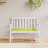 vidaXL Cojín para banco de jardín tela Oxford 120x50x3 cm en color Rojo/Verde/Taupé y más | acolchados duraderos para sofás de jardín terraza exterior - details 6