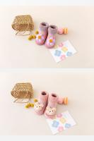 Zapatillas De Bebé Con Dibujos Animados Lindos Calcetines Para Piso Antideslizantes Algodón Suave Invierno Primer Pasos Para Niño Y Niña Nuevos Recién Nacidos - details 13