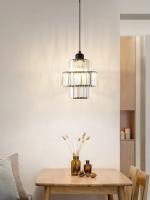 Lámpara Colgante De Cristal LED Moderna Para Sala De Estar Y Comedor Luces De Techo De Lujo Joyería Decorativa Nórdica - details 0