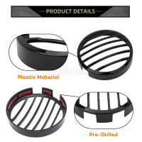 Protector De Faros Delanteros Para Motocicleta En Negro Guardia De Lámpara De Manillar Para Honda Rebel CMX 300 2017-2022 Cubierta De Grill De Faro - details 3