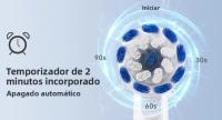 Cepillo De Dientes Eléctrico Giratorio Seago Para Adultos Con 8 Cabezas De Cepillo Y Caja De Viaje Pantalla Inteligente 5 Modos Impermeable SG-2607 - details 4