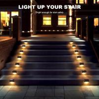 24PCS Luces Solares Para Jardín IP65 Impermeables Luz LED De Energía Solar Para Paredes De Escaleras Pasos Valla Patio Camino - details 2