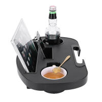 Mesa Lateral De Reclinable Con Ranura Para Móvil Multifuncional Portátil Para Silla De Camping Y Picnic APWIKOGER - details 9