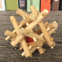 Rompecabezas Tridimensional De Madera Kongming Lock Desafío Cerebral Para Adultos Regalo De Inteligencia Para Niños Juego De Descompresión Para Oficina - details 2