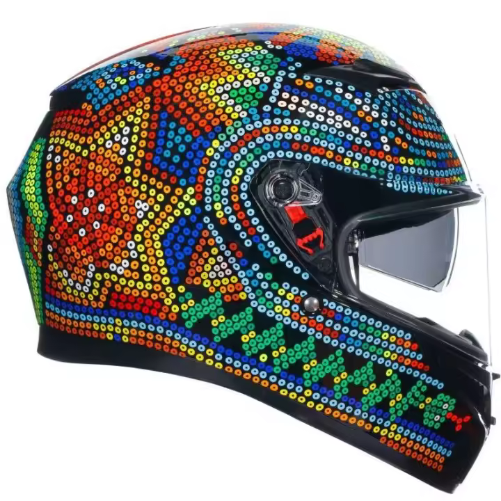 Casco Moto Casco Agv K3 Rossi Winter Test 2018   Ce U - 1