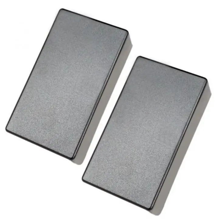 Cubierta De Bobina De Guitarra Eléctrica Cerrada Duradera 2 PCS Para Instrumentos De Cordas Reemplazo Negro - 1