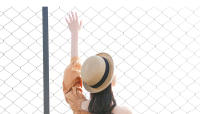 Sombrero De Paja Para Mujer Protección Solar Verano Estilo Casual Con Borde Volcado Adecuado Para Estudiantes Y Viajes - details 10