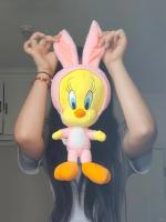 Peluche Looney Tunes Serie 5 Juguetes De Peluche Bugs Bunny Tweety Muñeco Clásico Rosa Diseños De Cosplay Para Niños Y Adultos - details 12