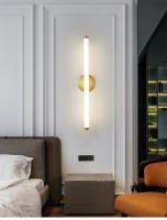 Lámpara De Pared LED Para Decoración De Hogar Y Dormitorio Instalación En La Superficie Dorada Iluminación De Sofá Y Sala De Estar Luz De Fondo Moderna Sin Ajuste De Brillo - details 9