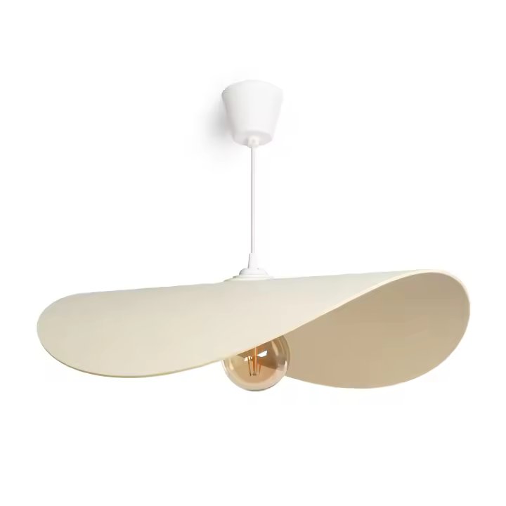 Ledkia Lámpara Colgante Fieltro Abelia Beige - 1