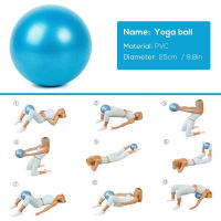 Bola De Yoga De 25cm Para Ejercicio De Fitness Pilates Equilibrio Gimnasia Casa Entrenador Crossfit Bola Anti Estrés Fitball - details 1