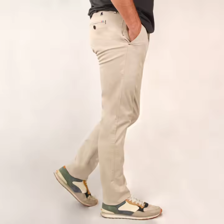Pantalón Chino Hombre Algodón Elástico Colores Regular Fit S&C - Comodidad y Estilo Versátiles en la Tienda Online S&C - 1