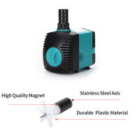 Bomba De Agua Submersible Ultra-Silenciosa Para Piscina Acuário Y Tanque De Peixes 3W 6W 10W 15W 25W 110V/240V Con Filtro - details 2