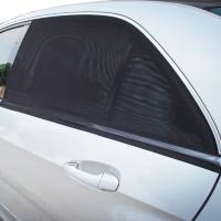 2pcs Cortinas De Sol Para Coche Protección Contra Mosquitos Malla De Repelente De Sol Visera UV Para Ventanas Lateral Material De Tela Estándar - details 0