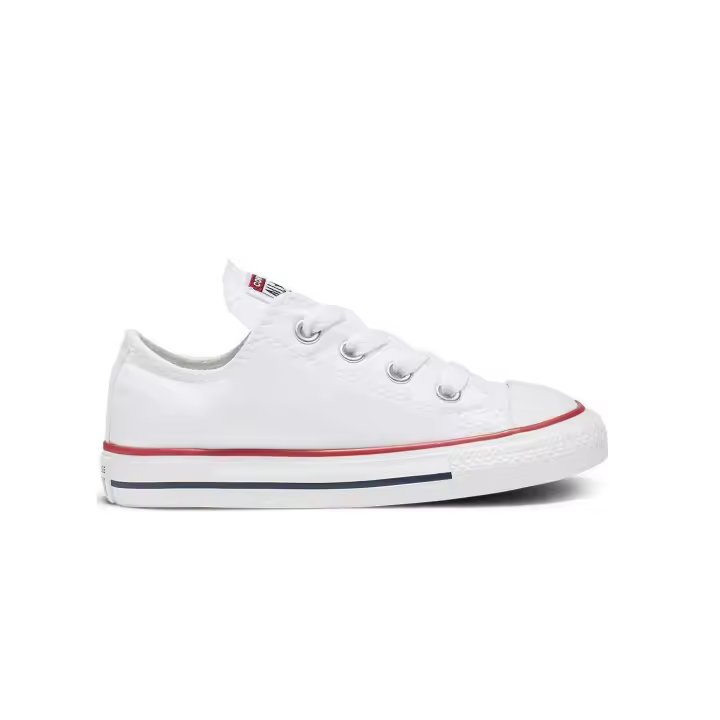 Zapatilla Converse AS Baja Lona Bebé Blanco - 1