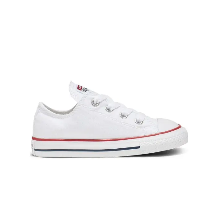 Zapatilla Converse AS Baja Lona Bebé Blanco - 1