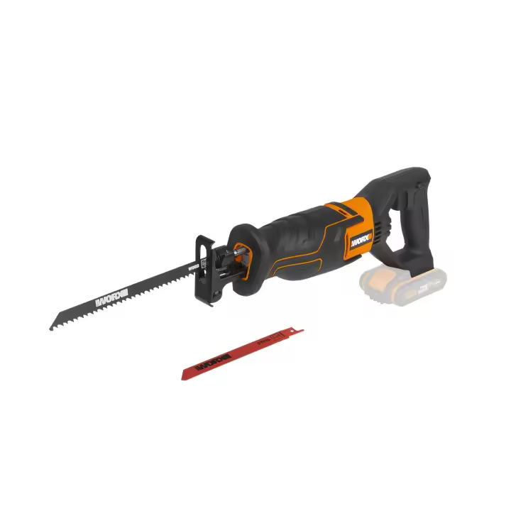 Worx WX500.9 Sierra de sable 20V sin batería - 1