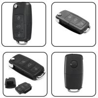 Carcasa De Llave Remota Para Coche Volkswagen Carcasa Plegable De Plástico Para Llave De Compartment Con Anillo Para Guardar Llave Secreta - details 11