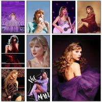 Póster Self-adhesivo De Taylor Swift Artista Moderno Impreso En Papel Resistente Al Agua Para Decoración De Pared De Café Bar Restaurante - details 1