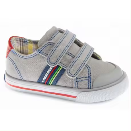 Zapatillas de lona para niño con dos velcros de Pablosky - 1