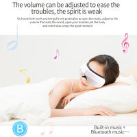 Masajeador De Ojos Inteligente 6D Con Vibración Y Aire Caliente Instrumento De Cuidado De Los Ojos Con Bluetooth Y Música Gafas De Relajación Para Fatiga Ocular - details 11