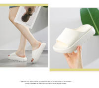 Nuevos Sandalias De Verano Para Mujer 2024 Zapatillas De Playa Cuadradas Con Plataforma Y Tacón Bajo Material Superior EVA Suela Gruesa Zapatos Casuales Para Parejas - details 10