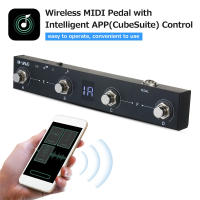 Controlador MIDI Rechargeable M-VAVE Chocolate Schokolade BT Con Pedal De 4 Botones Transmisión Inalámbrica Y Control Por APP - details 3