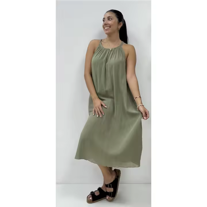 Vestido Lino Paula Kaky - 1