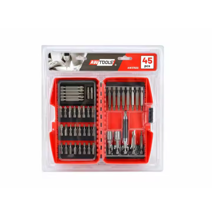 Awtools zestaw bitów końcówek wkrętakowych s2 45cz. - 1