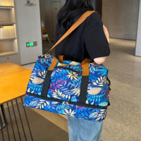 Bolsa De Gimnasio De Viaje Portátil Para Hombres Y Mujeres Bolso Cruzado De Hombro Con Mano Para Exterior Duffel Weekender Yoga Bolsa De Secado Seco Y Húmedo Separación Para Deportes De Entrenamiento - details 40