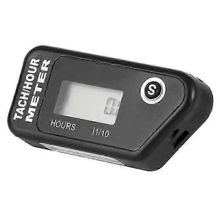 Contador de horas de velocidad inalámbrico para motocicleta, pantalla LCD impermeable para motocross y motos de nieve A SZRH AF