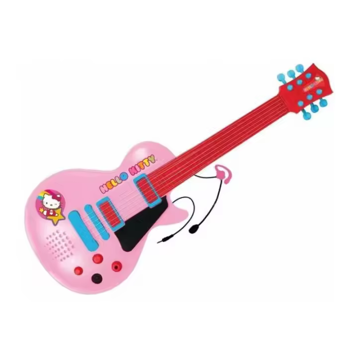 GUITARRA ELECTRONICA HELLO KITTY DE CLAUDIO REIG - 1