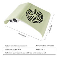 ExtrCTOR DE VACÍO PARA UÑAS COLECCIONADOR DE POLVO BAJO Ruido Herramienta De AbsorciÓn De Polvo Para Manicura Limegirl - details 7