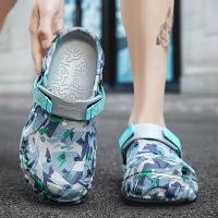 Sandalias De Verano Para Hombres Talla Grande 47 EVA Suave Y Ligera Zapatillas De Exterior Para Jardín Y Playa Clogs Plana - details 9
