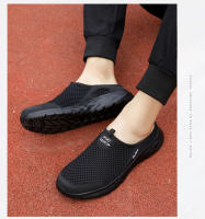 Zapatillas Hombre Verano Transpirables Loafer Casual Talla Grande 39-46 Zapatos De Caminar Moda Mesh Suela EVA Sin Talla Extra Grande - details 21