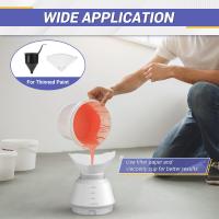 PISTOLA DE PULVERIZACIÓN eléctrica de alta potencia, pulverizador de pintura HVLP de 220V y 1500W, aerógrafo con revestimiento de acero para muebles de coche, boquilla de cobre de 5 piezas - details 3