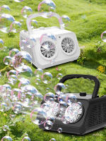 Máquina De Burbujas Automática Portátil De 26 Agujeros Para Escenario Sin Baterías Ni Agua De Burbujas Recomendada Para Edades 3-12 Años - details 6
