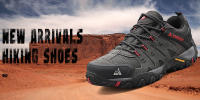 HIKEUP Zapatos De Senderismo Para Hombres Nuevos Llegada Resistente Al Desgaste Deporte Al Aire Libre Zapatillas De Escalada Y Caza Malla De Poliéster Suela EVA Tamaño True Fit - details 1