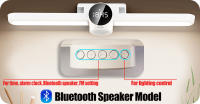 Lámpara De Mesa LED Con Reloj Y Alarma Luz De Lectura USB Recargable Para Cabecera Y Armario Cuidado Ocular Magnético Moderno - details 1